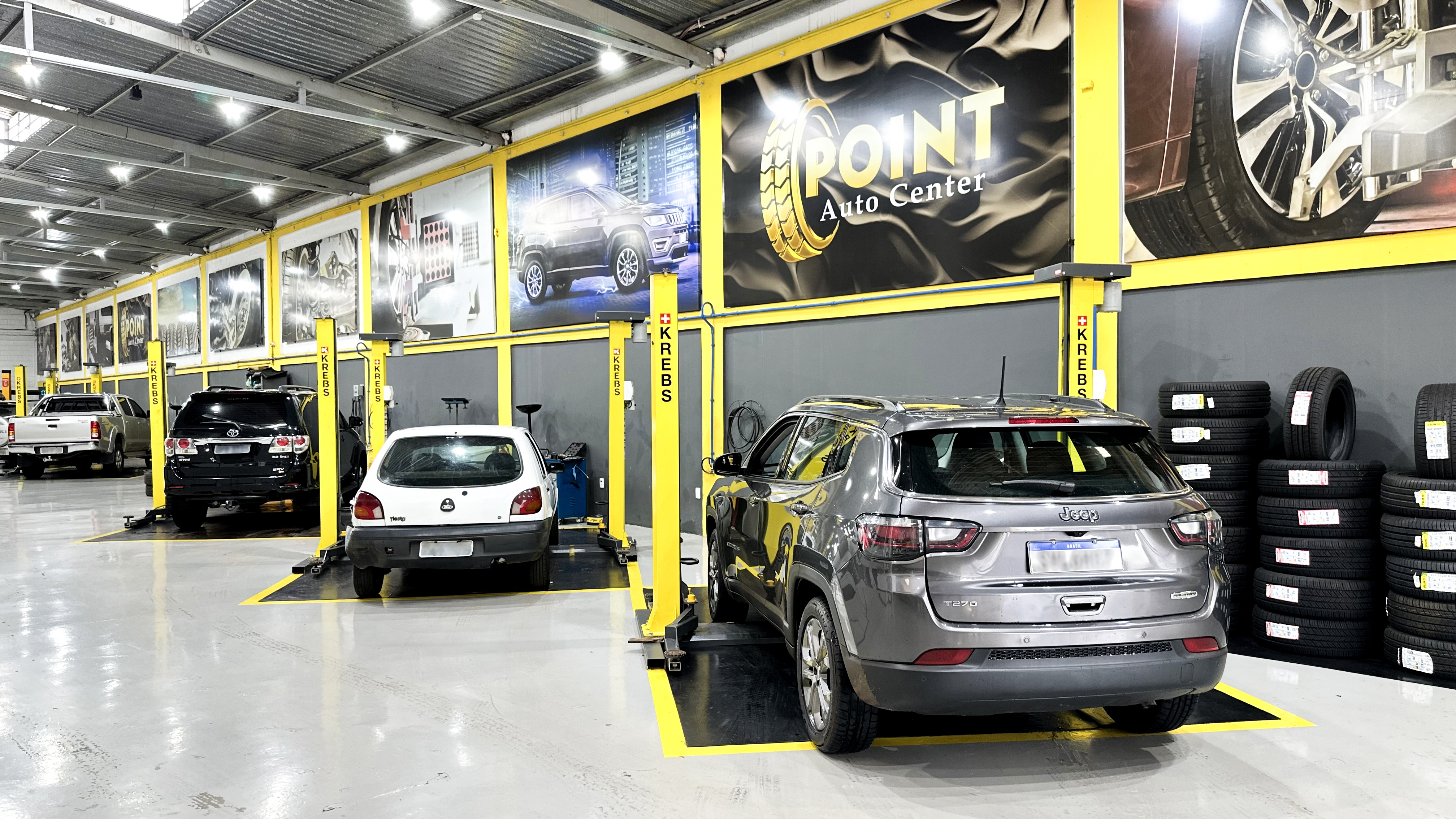 Oficina mecânica Point Auto Center Uberaba MG