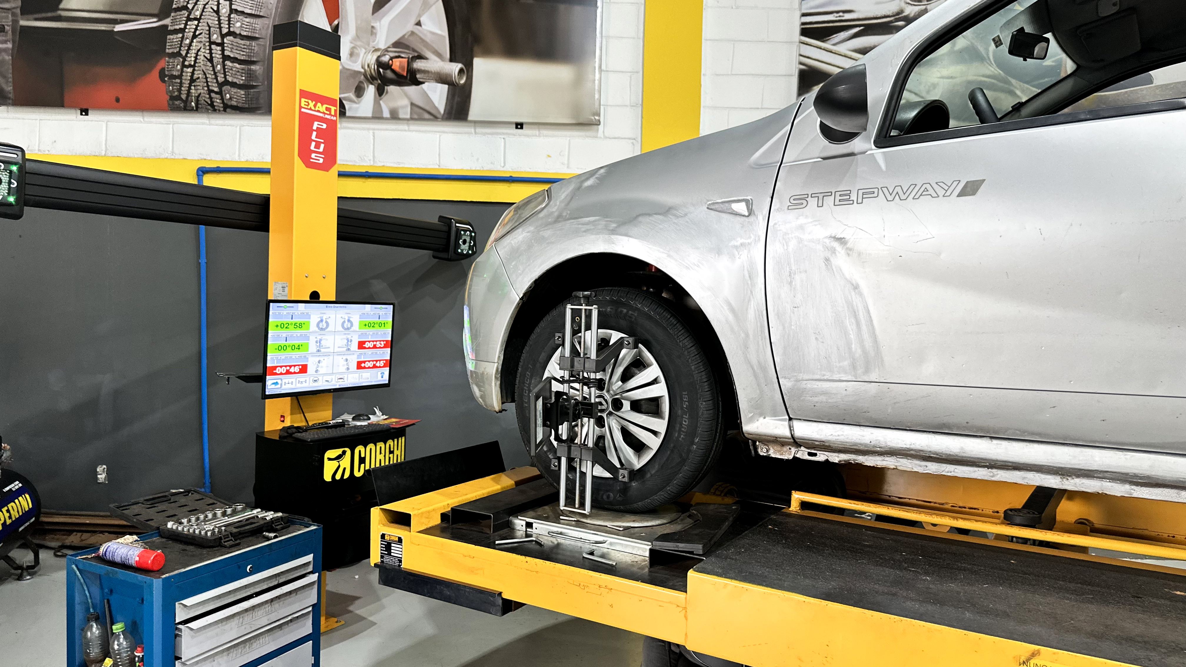 Troca de pneus Point Auto Center Uberaba MG
